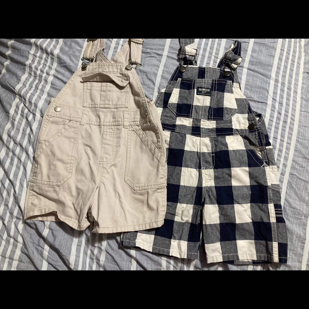 Toddler boys overall set
